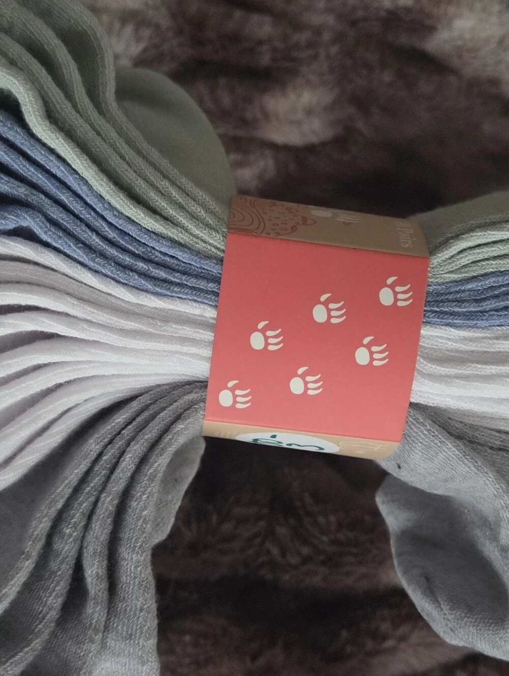 PAWZ - 10 Pack Lightweight Ankle Socks